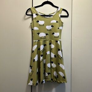 EUC CowCow Sheep Print Dress 🐑